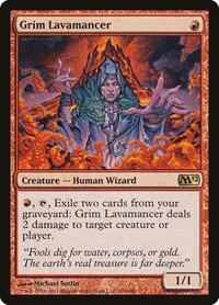 Grim Lavamancer - Foil