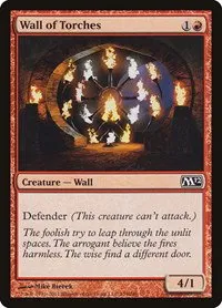 Wall of Torches - Foil