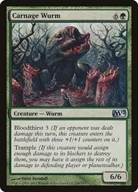 Carnage Wurm - Foil