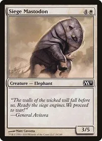 Siege Mastodon - Foil
