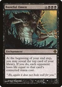 Baneful Omen - Foil