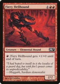 Fiery Hellhound - Foil