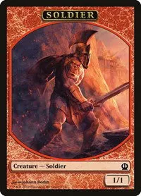 Soldier Token - Red