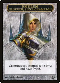 Emblem - Elspeth, Sun's Champion - Normal Emblem Elspeth Sun S Ch