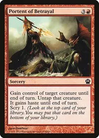 Portent of Betrayal - Foil