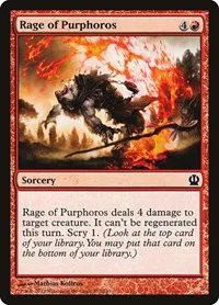 Rage of Purphoros - Foil