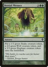 Bestial Menace - Foil