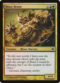 Rhox Brute - Foil