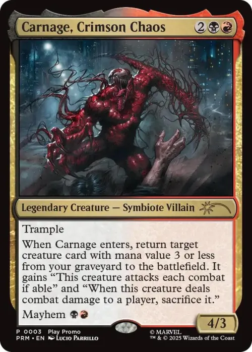 Carnage, Crimson Chaos - Foil