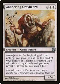 Wandering Graybeard - Foil