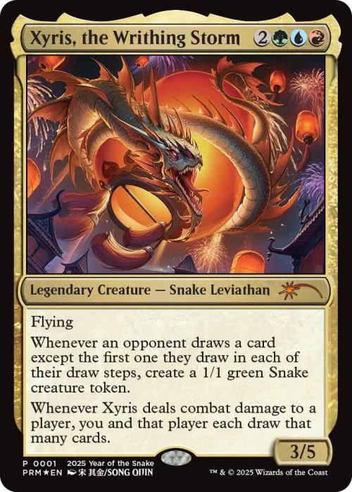 Xyris, the Writhing Storm - Year Of The Snake 2025