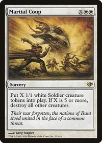 Martial Coup - Foil
