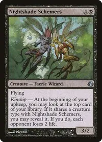 Nightshade Schemers - Foil