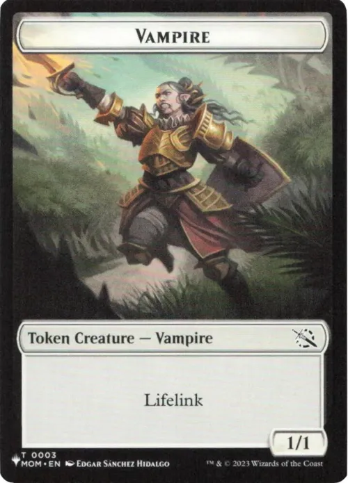 Vampire // Horse Double-Sided Token