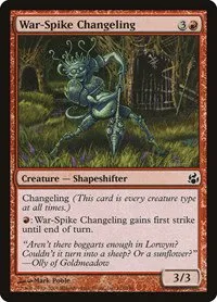War-Spike Changeling - Foil