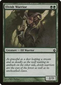 Elvish Warrior - Foil