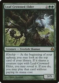 Leaf-Crowned Elder - Foil