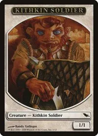 Kithkin Soldier Token - Normal Kithkin Soldier Token