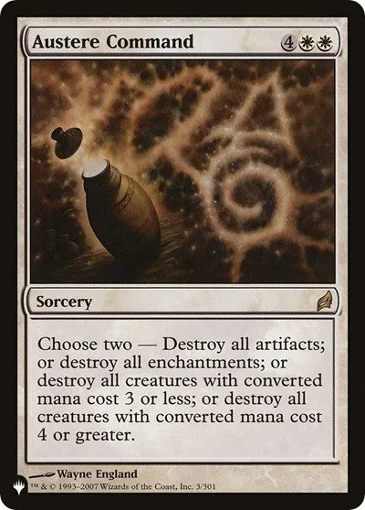 Austere Command - Lrw
