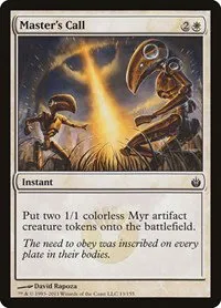 Master's Call - Foil