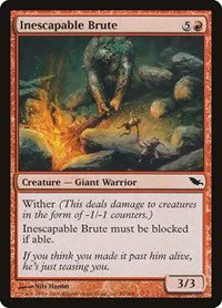 Inescapable Brute - Foil
