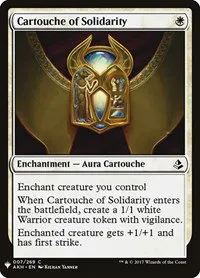 Cartouche of Solidarity - Normal Cartouche Of Solidarity