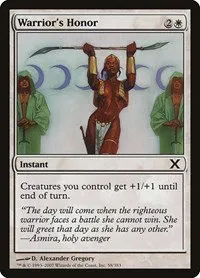 Warrior's Honor - Foil