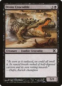 Dross Crocodile - Foil