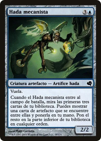 Faerie Mechanist (Spanish) - "Hada mecanista"