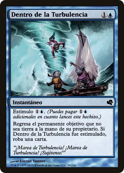 Into the Roil (Spanish) - "Dentro de la Turbulencia"