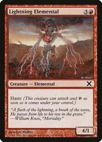 Lightning Elemental - Foil