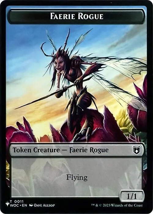 Faerie Rogue // Ox Double-Sided Token