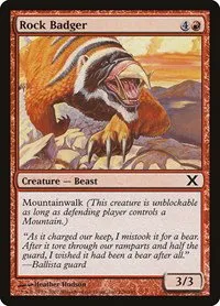 Rock Badger - Foil