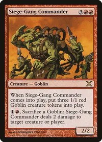 Siege-Gang Commander - Foil