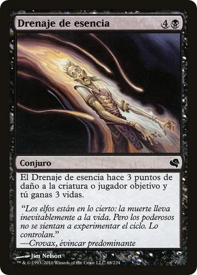 Essence Drain (Spanish) - "Drenaje de esencia"