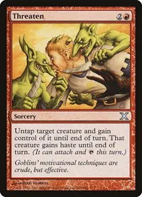 Threaten - Foil