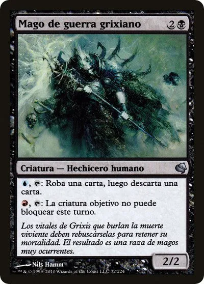 Grixis Battlemage (Spanish) - "Mago de guerra grixiano"
