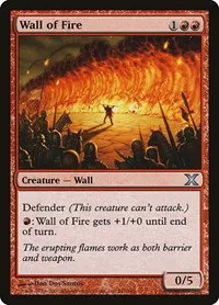 Wall of Fire - Foil