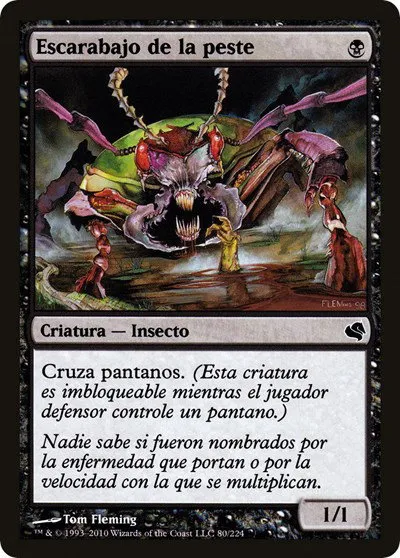 Plague Beetle (Spanish) - "Escarabajo de la peste"