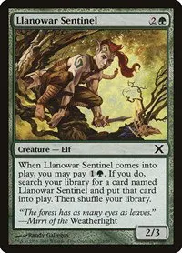 Llanowar Sentinel - Foil
