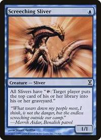 Screeching Sliver - Foil