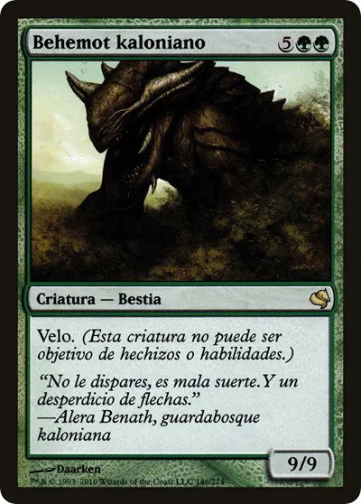 Kalonian Behemoth (Spanish) - "Behemot kaloniano"