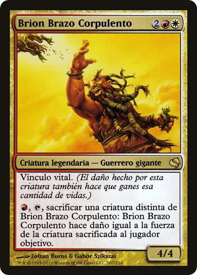 Brion Stoutarm (Spanish) - "Brion Brazo Corpulento"