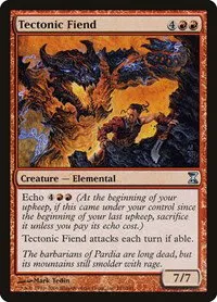 Tectonic Fiend - Foil