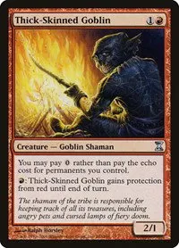 Thick-Skinned Goblin - Foil
