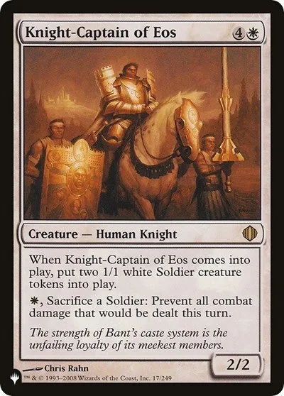 Knight-Captain of Eos - Normal Knight Captain Of Eos