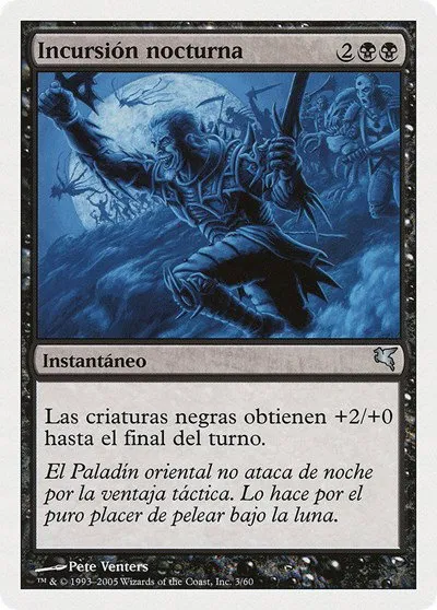 Nocturnal Raid (Spanish) - "Incursion nocturna" - Spanish
