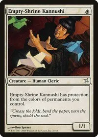 Empty-Shrine Kannushi - Foil