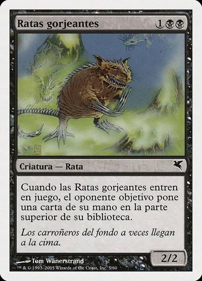 Chittering Rats (Spanish) - "Ratas gorjeantes" - Spanish