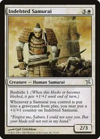 Indebted Samurai - Foil